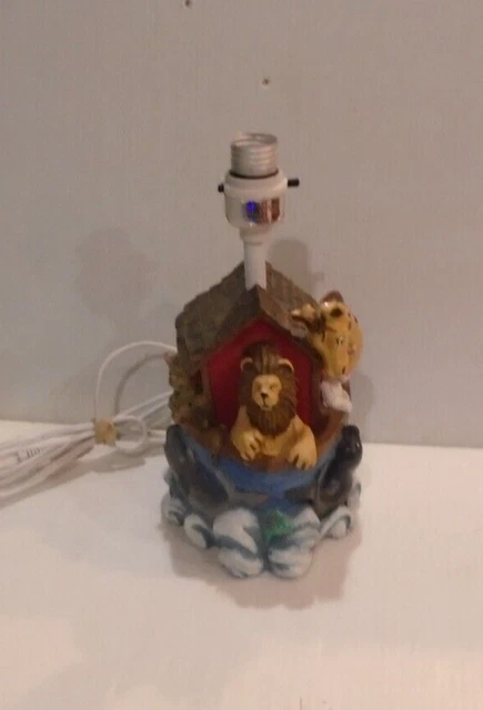 Noahs Ark Nursery Childrens Desk Lamp Decor