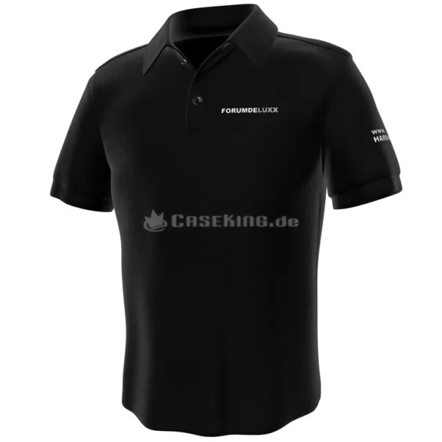 5x GamersWear Hardwareluxx Polo Black (XL)