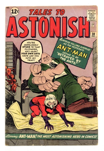 Tales to Astonish #38 GD+ 2.5 1962 1st app. Egghead