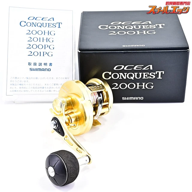 SHIMANO 14 OCEA CONQUEST 200HG Baitcasting Reel Right Handle