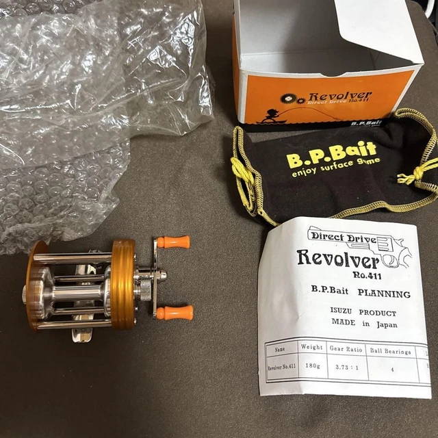 リール PB.bait.Revolver no.411 B.P.Bait Revolver Ro411 BP BAIT REVOLVER 411 Orange $706.58