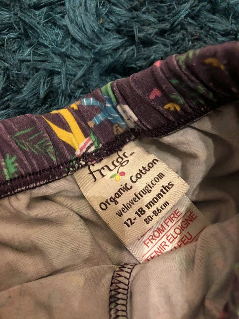 Pacchetto vestiti asilo nido ragazze età 12-18 mesi TU Next Kite frutta top leggings 3
