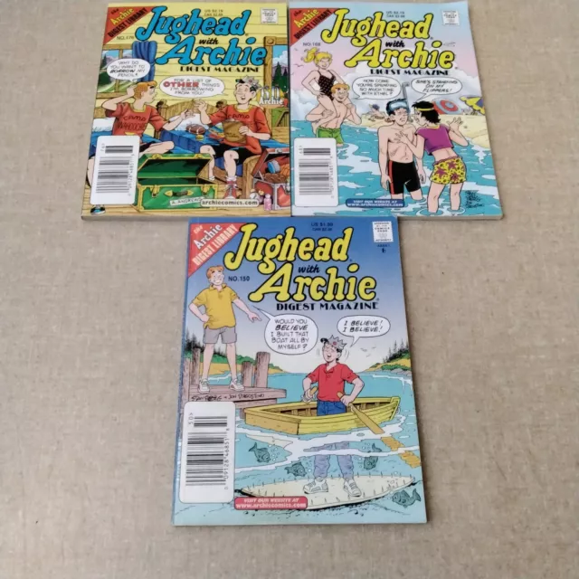 The Archie Digest Library Jughead With Archie Digest Magazines 150 168 176