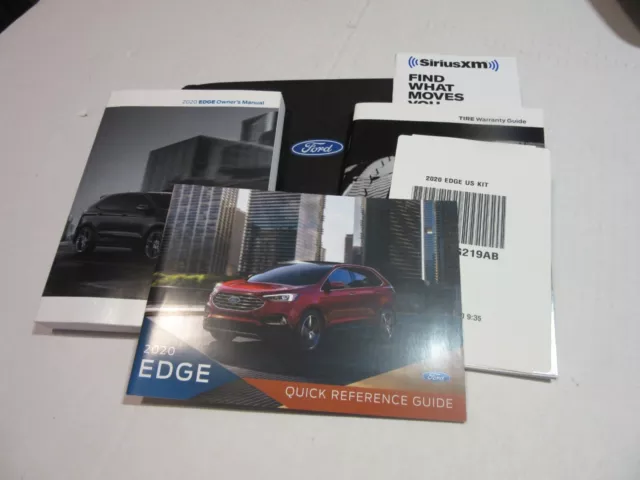 2020 Ford Edge Owners Manual ** Free Shipping **