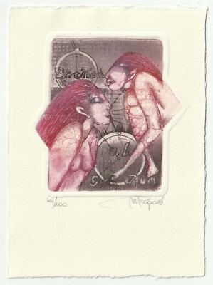 G Exlibris para Dr MARIE-JEANNE PEETERS-RIGA Blum 