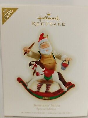 Hallmark Keepsake Toymaker Santa Special Edition Christmas Ornament 2009  NIB T8