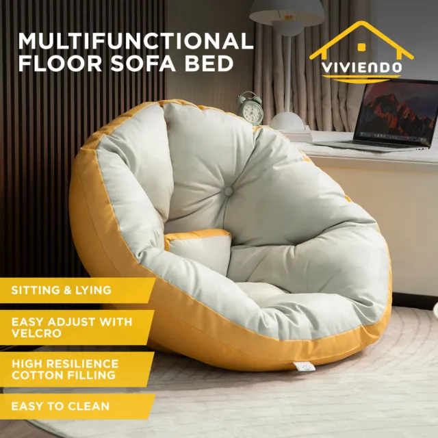 Viviendo Multifunctional Foldable Luxury Lazy Sofa Chair Sofa Bed Couch