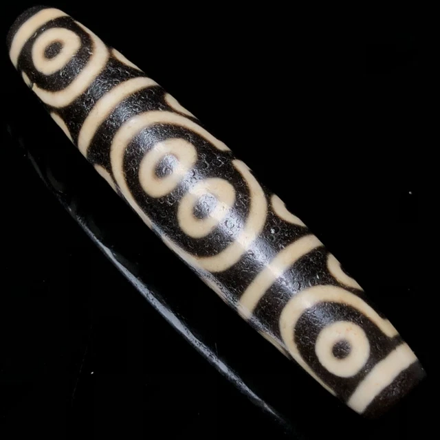 Ancient Tibetan DZI Beads Old Agate Rare 16 Eye Totem Amulet Pendant GZI