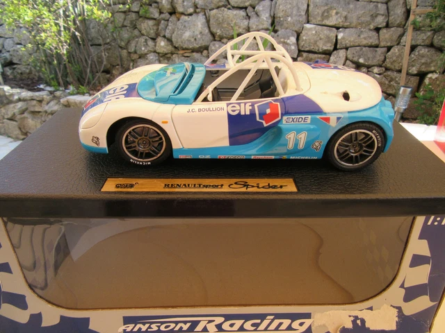 LA015 ANSON RACING 30351 Voiture 1/18 Renault sport spider Elf #11 JC Boullion