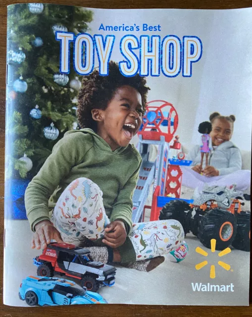 WALMART TOY SHOP 2021 Holiday Christmas Book Toy Book, 55 pages 6.50