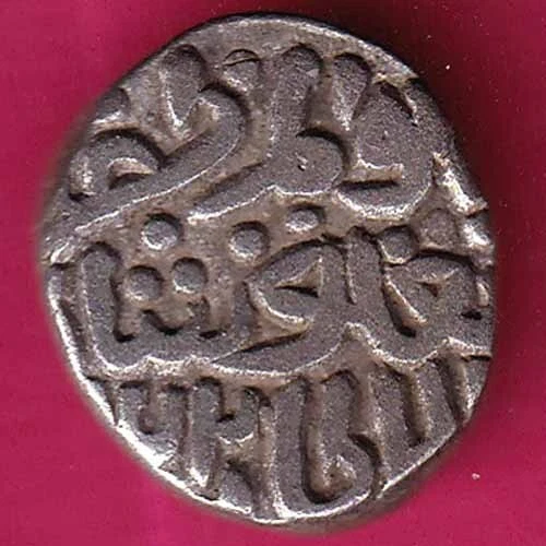 DELHI SULTAN 715-727 Ghiyath al-din Tughluq 4 Gani Scare COIN #I61
