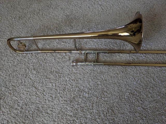 Bach Stradivarius Model 12 Trombone, with case and mouthpiece