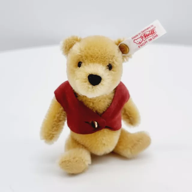 Nr. 85! Steiff 680113 Ornament Teddybär Winnie the Pooh limitiert 2001 11 cm