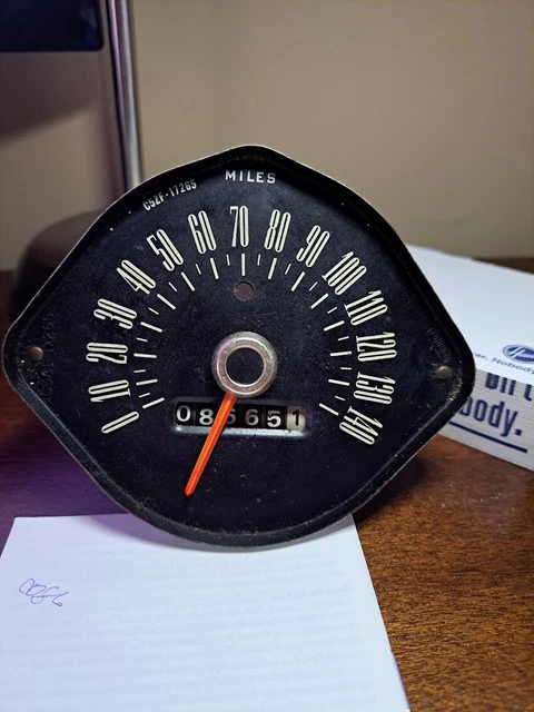 1965 1966 MUSTANG Convertible Coupe GT Fastback Shelby ORIG SPEEDOMETER ...