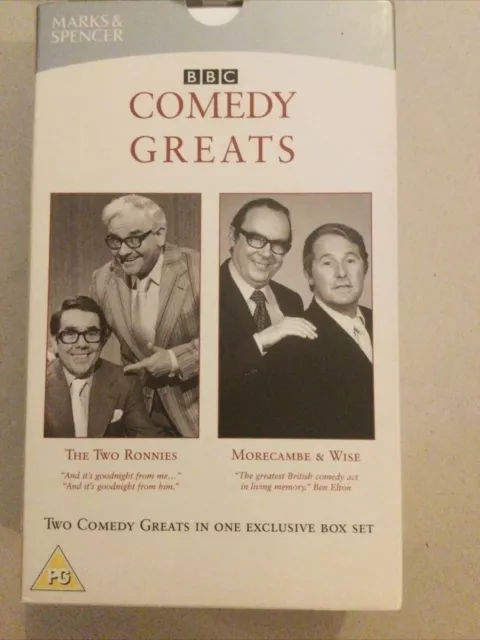 Comedy Greats - The Two Ronnies (VHS, 2000) Morecambe And Wise Videos