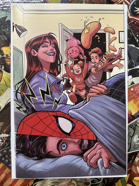 ULTIMATE SPIDER-MAN #4 ELIZABETH TORQUE VIRGIN VARIANT[1:100] - 04/24/2024 main image 0