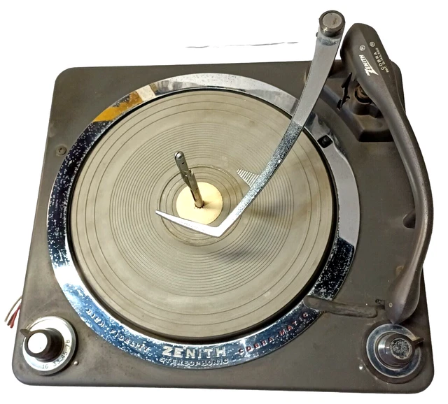 VINTAGE ZENITH COBRAMATIC Turntable Record Player Direct Drive