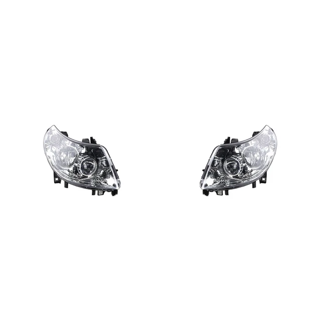 Scheinwerfer Halogen Passend Für Fiat Ducato 1984-1990 Set M. 2x H4 Links Rechts