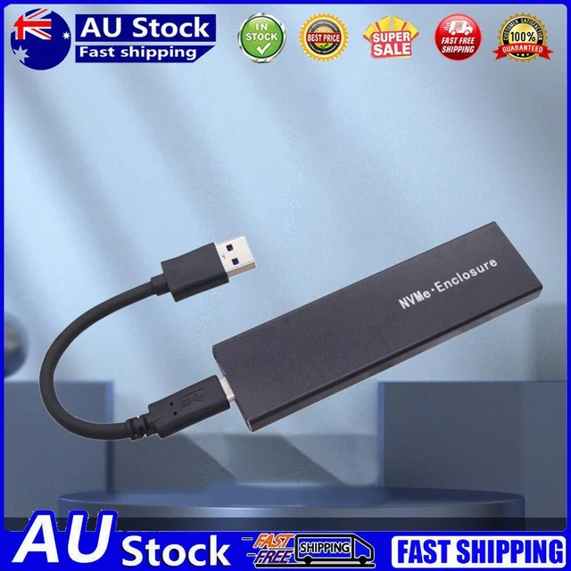 Dual Protocol SSD USB Adapter Case USB 3.1 M2 SSD Box for 2230 2242 2260 2280