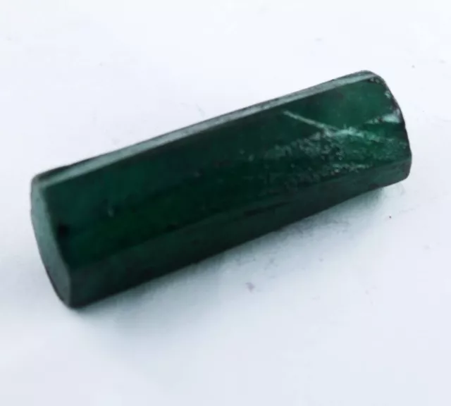 Natural Uncut Rough Green Emerald 310.50 Ct Huge Size CERTIFIED Loose Gemstone 3