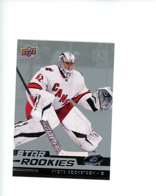 2022-23 Upper Deck Rookie Box Set Star Rookies RC #25 Pyotr Kochetkov In Hand