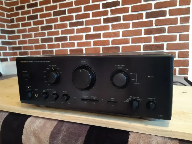 ONKYO A-807 Integrated Stereo Amplifier RI Bon Etat Tout Marche 3