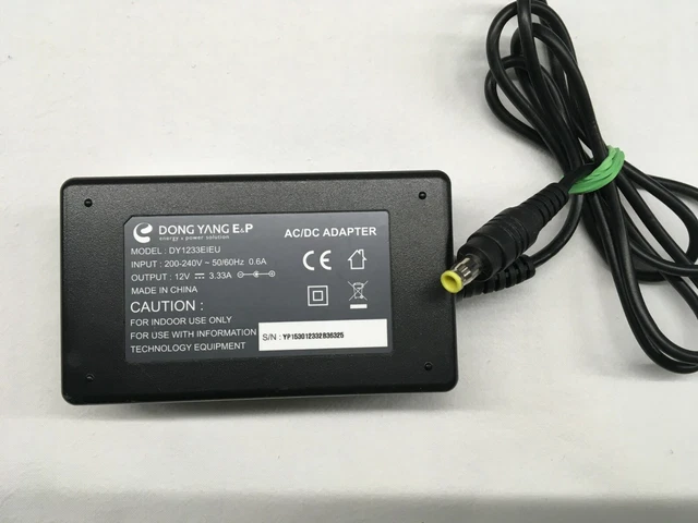 16607 - Alimentatore AcBel AD7025 12V 3.33A 5.5 X 3.0 Per Decoder