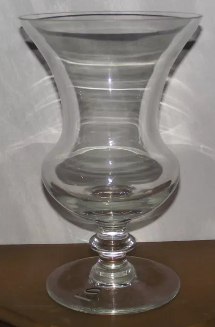 Joli Et Grand Vase En Verre Style Medicis