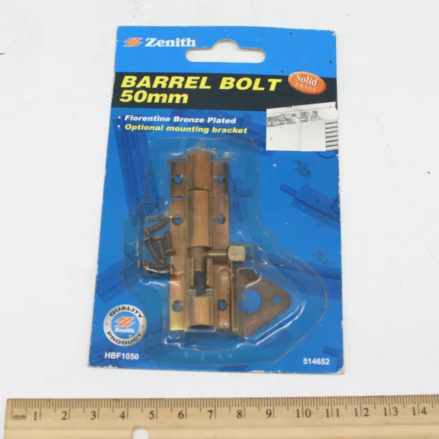 Zenith Barrel Bolt 50mm NOS