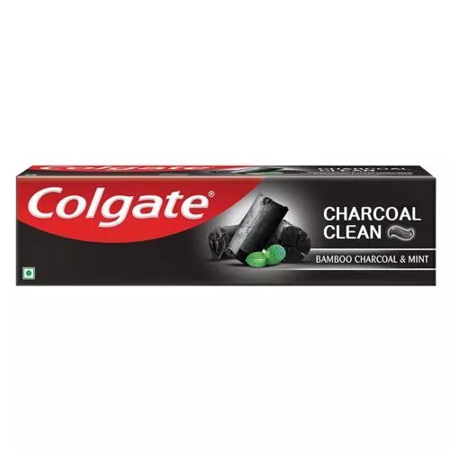 Colgate Charbon Propre Noir Gel Dentifrice Avec Bambou Charbon 120g