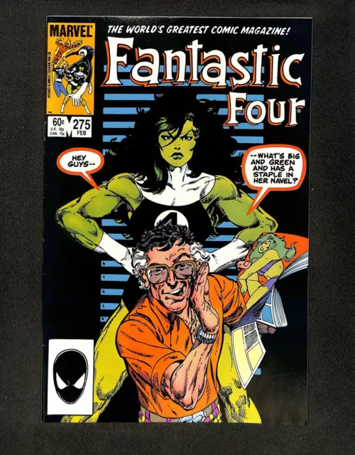 Fantastic Four #275 "Cowboys and Idioms!" She-Hulk! Marvel 1985