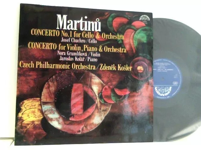 Martinu*   Concerto No. 1 For Cello & Orchestra / Concerto For Violin, Piano &