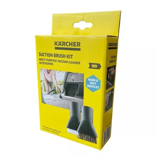 GENUINE KARCHER Car Brush Set Fits WD & MV (2863221 2.863-221.0)