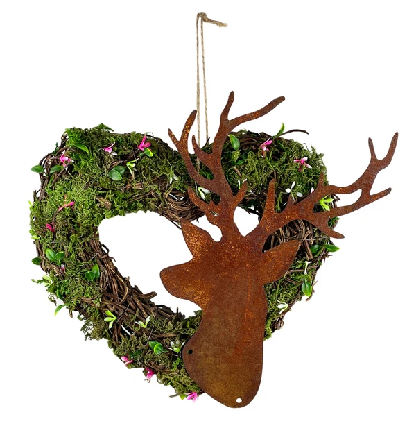 Halloween Türkranz Mit Mondkatze - Gruselig-süße Deko Mit Schwarzen Rosen