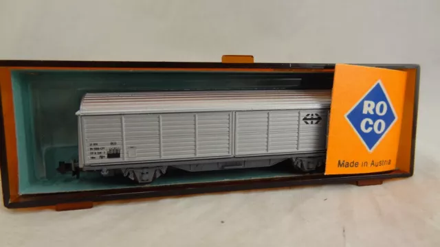 Roco 25073 Wagon Cff Parois Coullissantes / Echelle N 1/160