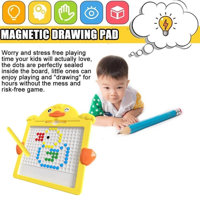 Kids Magnetic Steel Ball Drawing Board Writing Board Toys n,. Big Creative V6L0