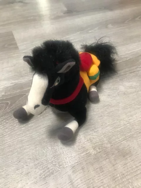 Vintage Khan Horse Mini Beanie Plush Disney Store Exclusive Doll MULAN 7"