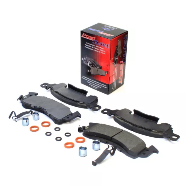 Centric Parts 104.00520 Posi Quiet Semi-Metallic Brake Pads with Hardware