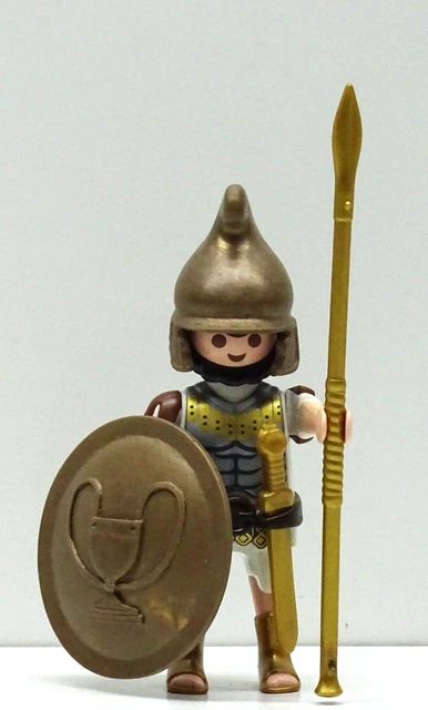 COLOSSE GRAND GRECQUE Guerrier Playmobil Pour Aiax Ajax Troja Berserker Custom EUR 36,84 - FR