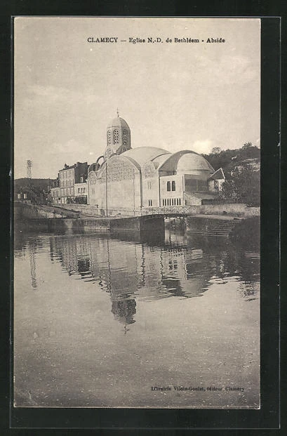 CPA Clamecy, Eglise N.-D. de Bethléem, Abside