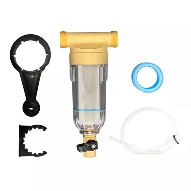 Calentador de agua prefiltro acero inoxidable hardware accesorios herramienta (20 mm)