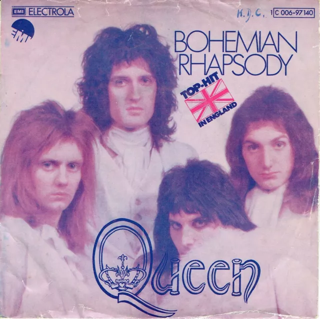 7 45 Queen-Bohemian Rhapsody GER PS ROCK