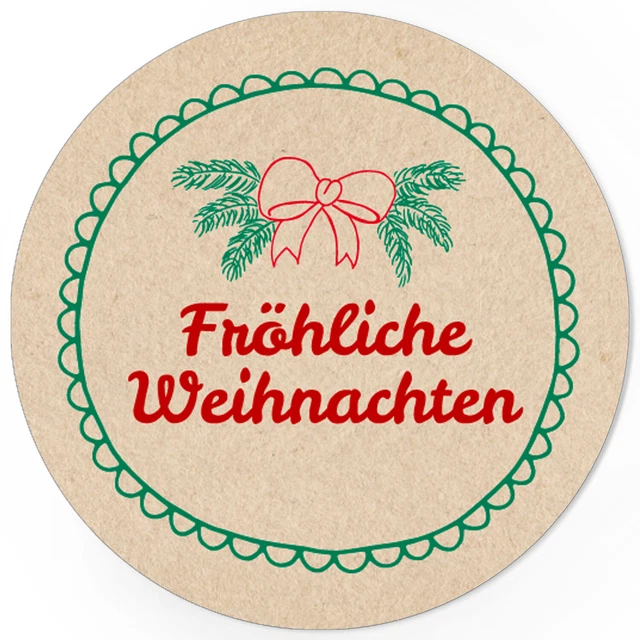 48 Weihnachtsaufkleber Geschenk Aufkleber Etiketten Weihnachten Xmas Sticker