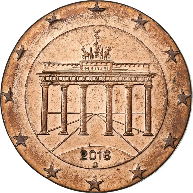 [#1211430] République fédérale allemande, 20 Euro Cent, planchet error struck on