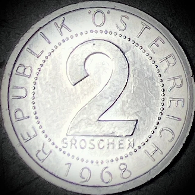 Austria 1968 - 2 Groschen - Uncirculated