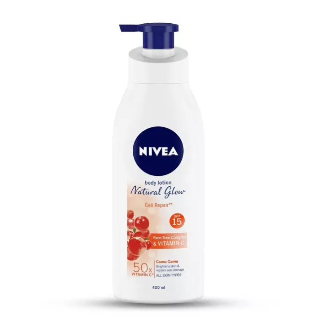 Nivea Body Lotion pour le corps extra blanchissante, 400 ml - Lotion de...