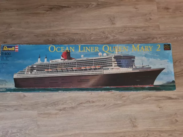 Queen Mary 2 Modellbausatz von Revell 1:400 mit OVP ungebaut Topp