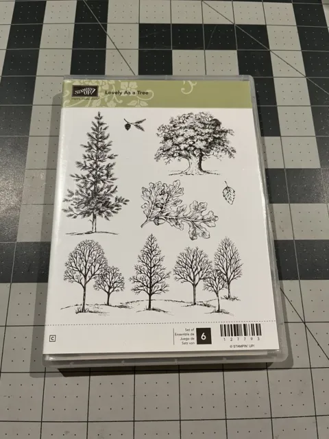 Stampin’ Up Lovely As a Tree Stamp Set***GENTLY USED***