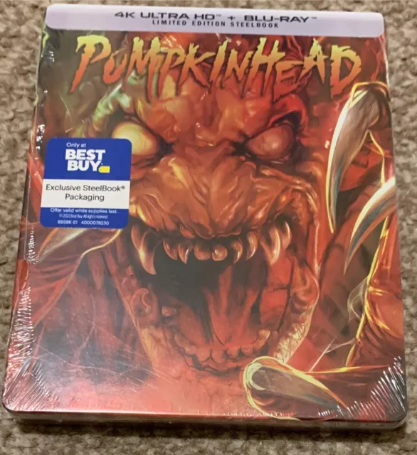 Pumpkinhead - Best Buy Exclusive 4K Uhd Bluray Steelbook *Sealed* Please Read!