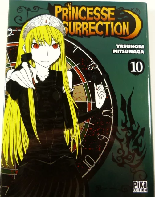 Manga PRINCESSE RESURRECTION tome 10 Pika éditions yasunori mitsunaga TBE